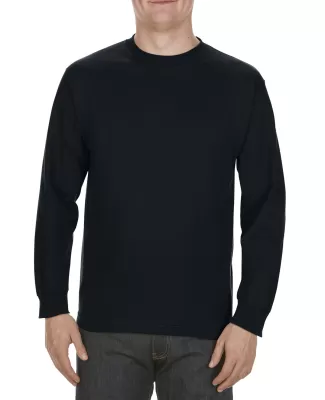 American Apparel 1304 Adult Long-sleeve T-shirt in Black