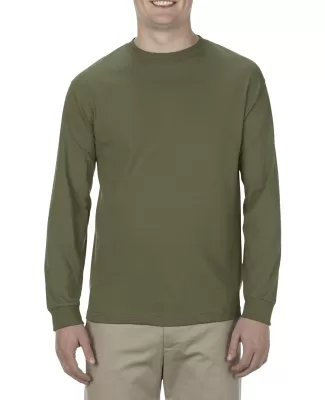 American Apparel 1304 Adult Long-sleeve T-shirt in Military green
