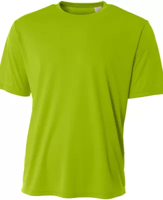 A4 Apparel N3402 Men's Sprint Performance T-Shirt in Lime