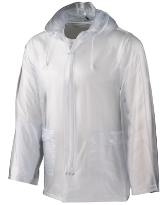 Augusta Sportswear 3160 Adult Clear Rain Jacket in Clear