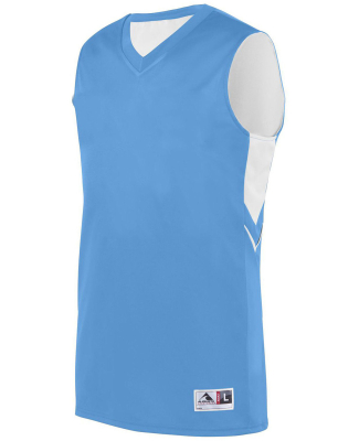 Augusta Sportswear 1166 Unisex Alley Oop Reversibl in Columbia blu/ wh