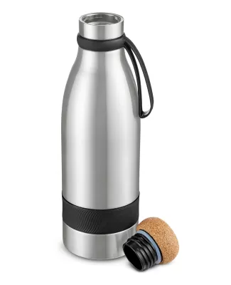 Hard Goods MG402 19oz Double Wall Vacuum Bottle Wi in Silver