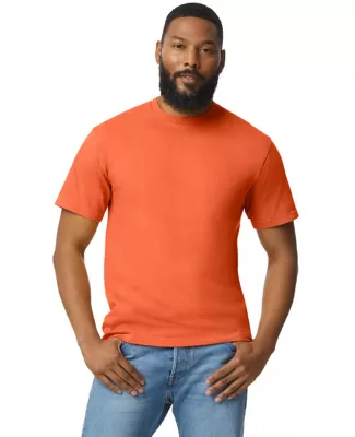 Gildan 65000 Unisex Softstyle Midweight T-Shirt in Orange
