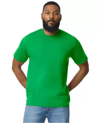 Gildan 65000 Unisex Softstyle Midweight T-Shirt in Irish green