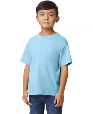 Gildan 65000B Youth Softstyle Midweight T-Shirt in Light blue
