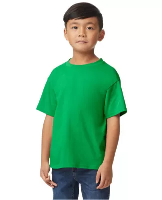 Gildan 65000B Youth Softstyle Midweight T-Shirt in Irish green