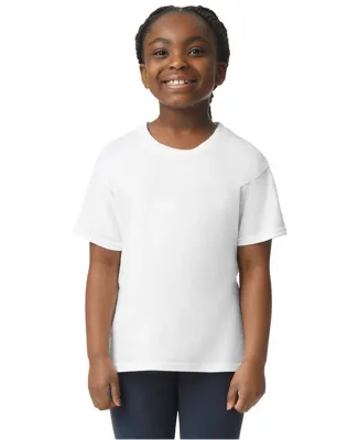 Gildan 67000B Youth Softstyle CVC T-Shirt in White