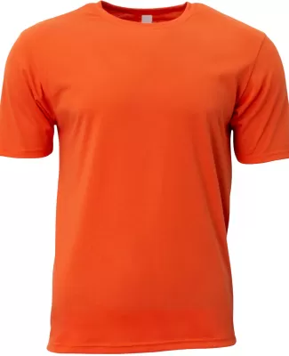 A4 Apparel N3013 Adult Softek T-Shirt in Athletic orange