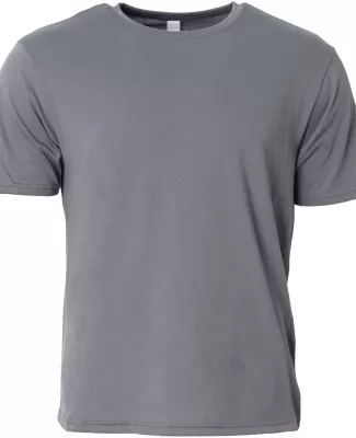 A4 Apparel NB3013 Youth Softek T-Shirt in Graphite