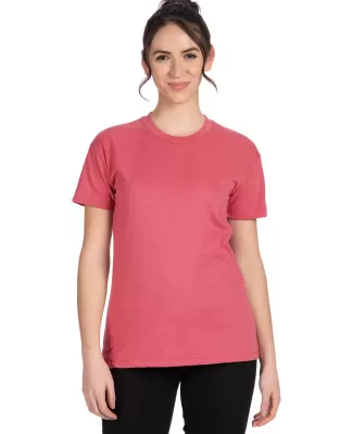 Next Level Apparel 6600 Ladies' Relaxed CVC T-Shir in Heather mauve