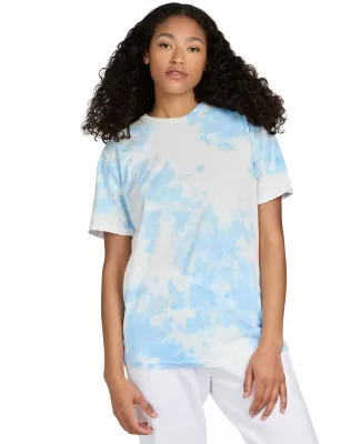 US Blanks 2000CL Unisex Made in USA Cloud Tie-Dye  in Multicolor