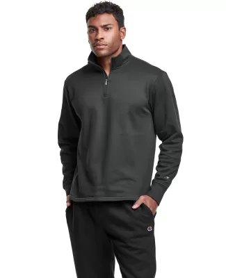 Champion Clothing CHP190 Unisex Gameday Quarter-Zi in Stealth