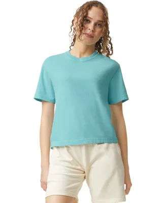 Comfort Colors 3023CL Ladies' Heavyweight Middie T in Chalky mint
