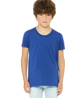 Bella + Canvas 3001Y Youth Jersey T-Shirt in True royal