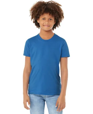 Bella + Canvas 3001Y Youth Jersey T-Shirt in Columbia blue