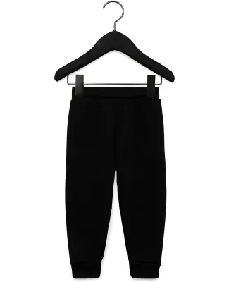 Bella + Canvas 3727T Toddler Jogger Sweatpant in Black