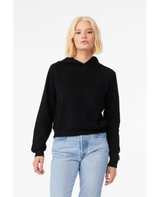 Bella + Canvas 7519 Ladies' Classic Pullover Hoode in Black