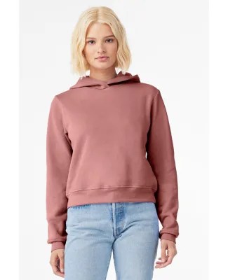 Bella + Canvas 7519 Ladies' Classic Pullover Hoode in Mauve