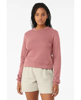 Bella + Canvas 7511 Ladies' Classic Pullover Crewn in Mauve