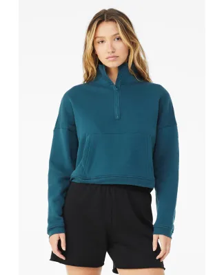 Bella + Canvas 3953 Ladies' Sponge Fleece Half-Zip Pullover Sweatshirt Catalog