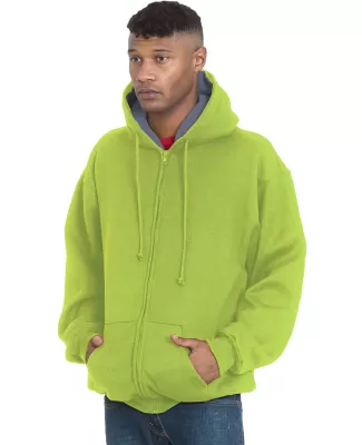 Bayside Apparel BA940 Adult Super Heavy Thermal-Lined Full-Zip Hooded Sweatshirt Catalog