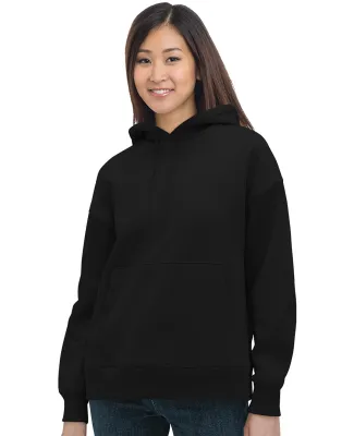 Bayside Apparel 7760BA Ladies' Hooded Pullover in Black