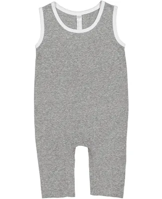 Rabbit Skins 4492 Infant Harborside Melange Tank R in Gray melange