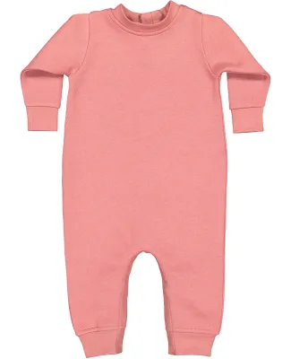 Rabbit Skins 4447 Infant Fleece One-Piece Bodysuit in Mauvelous