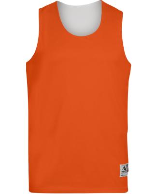 Augusta Sportswear 148 Adult Wicking Polyester Rev in Orange/ white