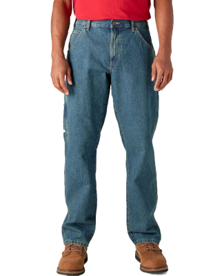 Dickies 19294 Unisex Relaxed Fit Stonewashed Carpenter Denim Jean Pant Catalog