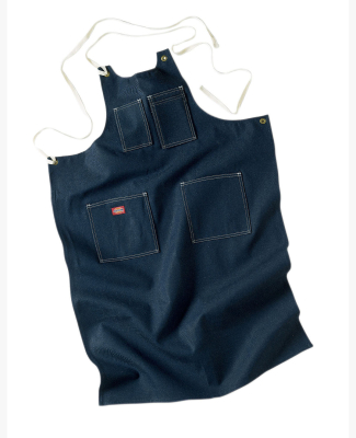 Dickies AC20 Men's Toolmaker's Denim Apron in Indigo blue