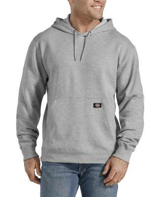 Dickies TW292T Men's Tall Pullover Hooded Sweatshi in Heather gray