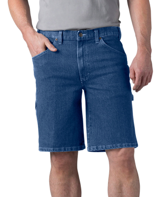 Dickies DX220 Men's 11 Active Waist Carpenter Shor in Sw ind blue_44