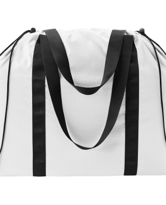 BAGedge BE271 Durable Cinch Tote in White