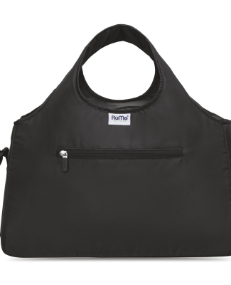 Gemline 100538 Rume Recycled Duffel in Black