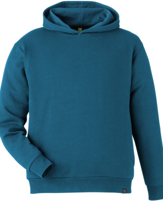 econscious EC5300 Unisex Reclaimist Pullover Hood in Tidal blue