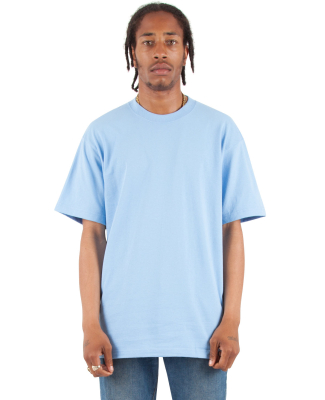 Shaka Wear SHMHSS Adult Max Heavyweight T-Shirt in Sky blue