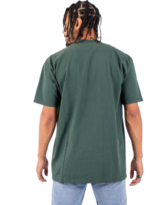 Shaka Wear SHGD Garment-Dyed Crewneck T-Shirt in Moss