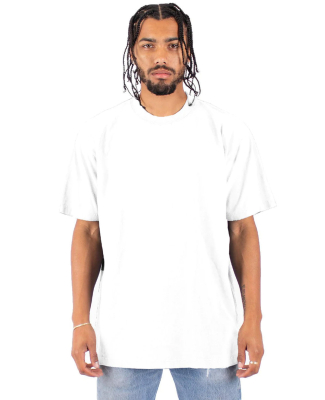 Shaka Wear SHGD Garment-Dyed Crewneck T-Shirt in White