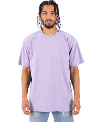 Shaka Wear SHGD Garment-Dyed Crewneck T-Shirt in Pastel purple