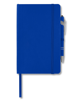 Core 365 CE090 Soft Cover Journal And Pen Set in True royal