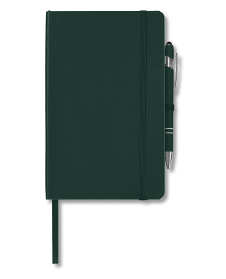 Core 365 CE090 Soft Cover Journal And Pen Set in Forest