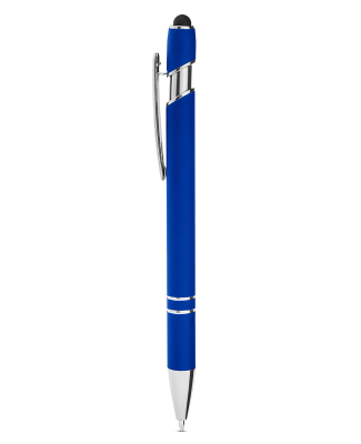 Core 365 CE052 Rubberized Aluminum Click Stylus Pe in True royal