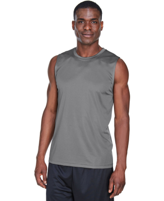 Team 365 TT11M Men's Zone Performance Muscle T-Shi in Sport graphite