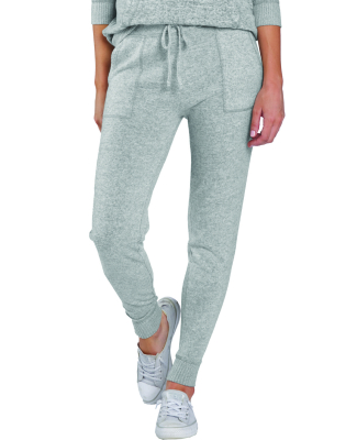 Boxercraft L09 Ladies' Cuddle Soft Jogger Pant wit in Oxford heather