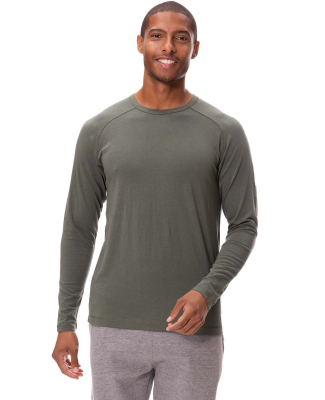 Threadfast Apparel 382LS Unisex Impact Long-Sleeve in Army