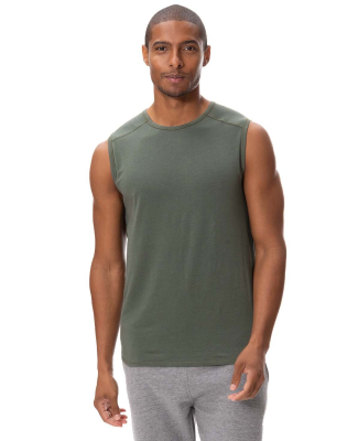 Threadfast Apparel 382T Unisex Impact Tank in Army