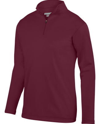 Augusta Sportswear 5508 Youth Wicking Fleece Quart in Maroon