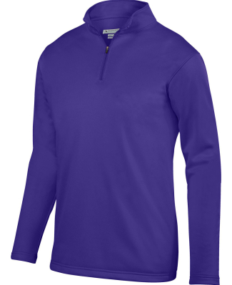 Augusta Sportswear 5508 Youth Wicking Fleece Quart in Purple