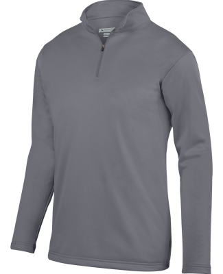 Augusta Sportswear 5508 Youth Wicking Fleece Quart in Graphite